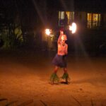 Cook Islands Fire Dancer