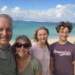 Rarotonga Family on the Beach