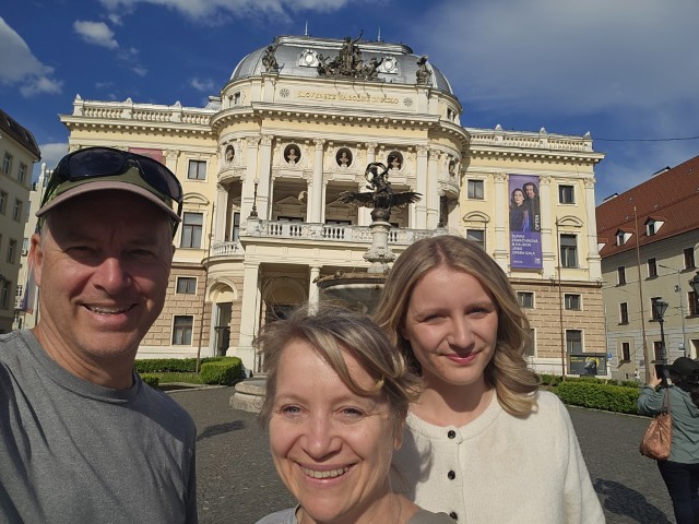 Bratislava Castle Family