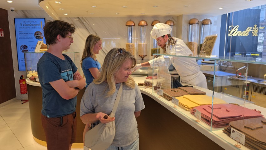 Vienna Lindor Chocolate Store