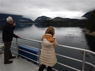 Looking out along the BC Coast