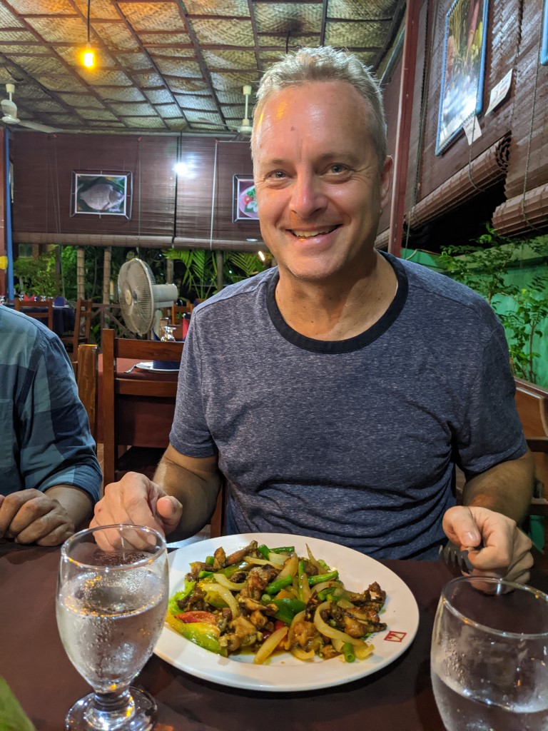 Cambodian Frog Dinner