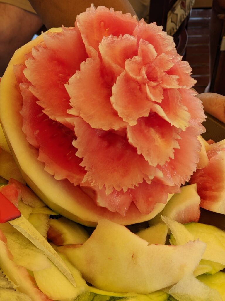 Melon Carving