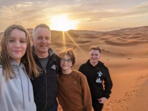 Read more about the article Day 5 — Sunrise in the Sahara, Dune Bashing, and the Hotel Pool Nobody Asked For